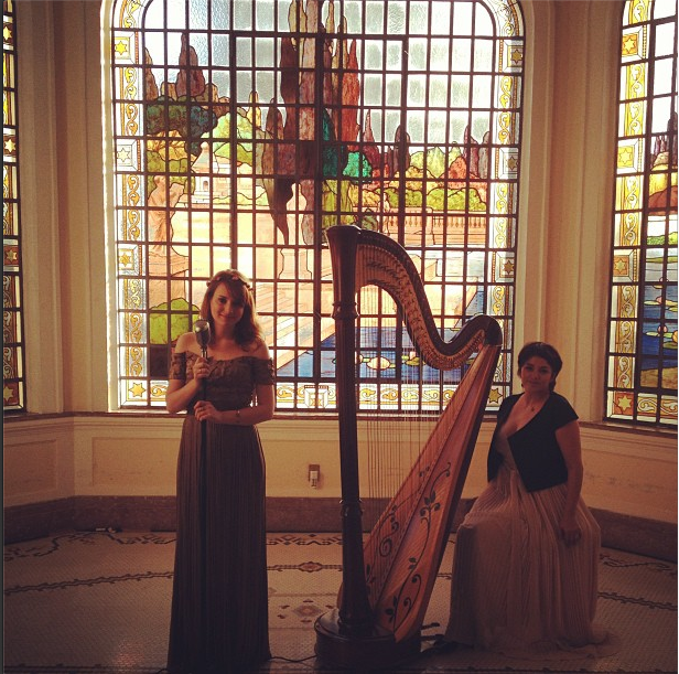 Lorenza Pozza e Soledad Yaya no Palacio dos Cedros  (Harpa&Voz)