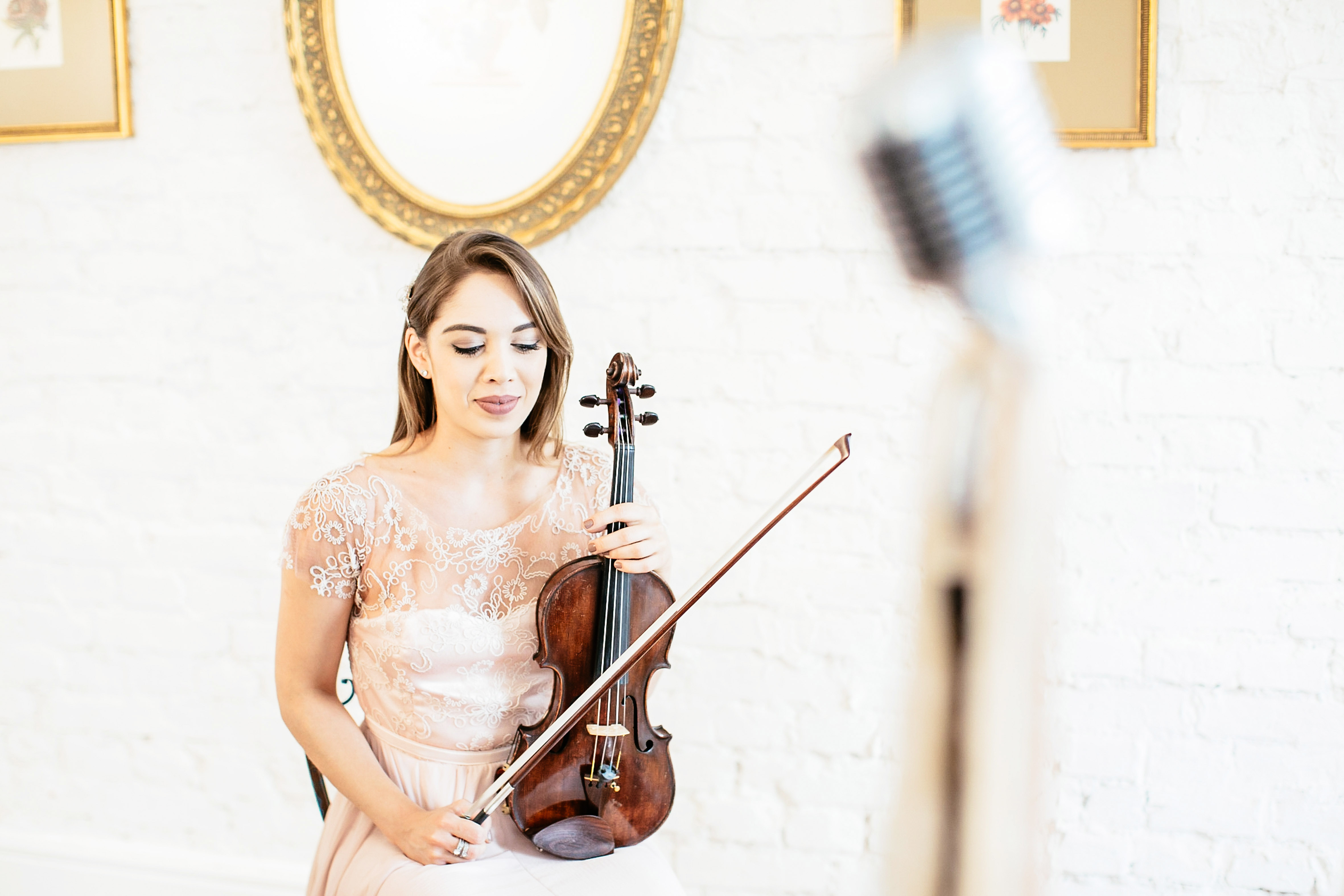 A violonista Fernanda Garcia | Foto: Flavia Valsani