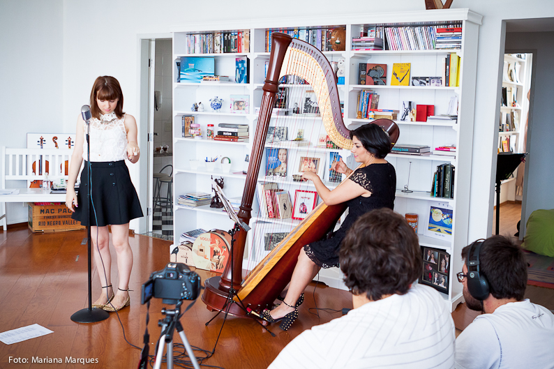 Making of – Harpa&Voz em vídeo