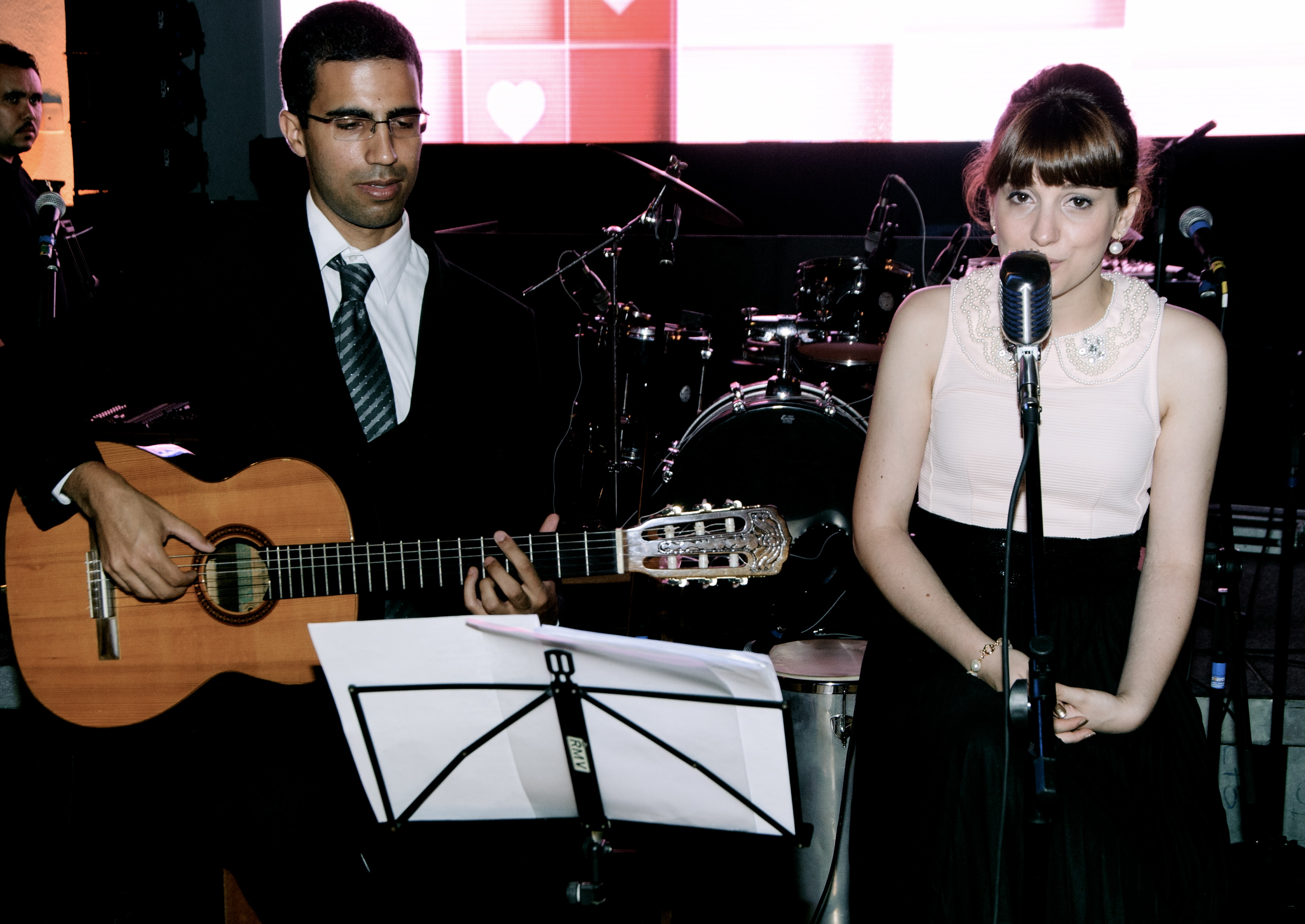 Mirella e Rodrigo – Violão&Voz para a recepção dos convidados